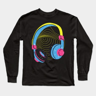 Music is life headphones for music lovers T-Shirt Long Sleeve T-Shirt